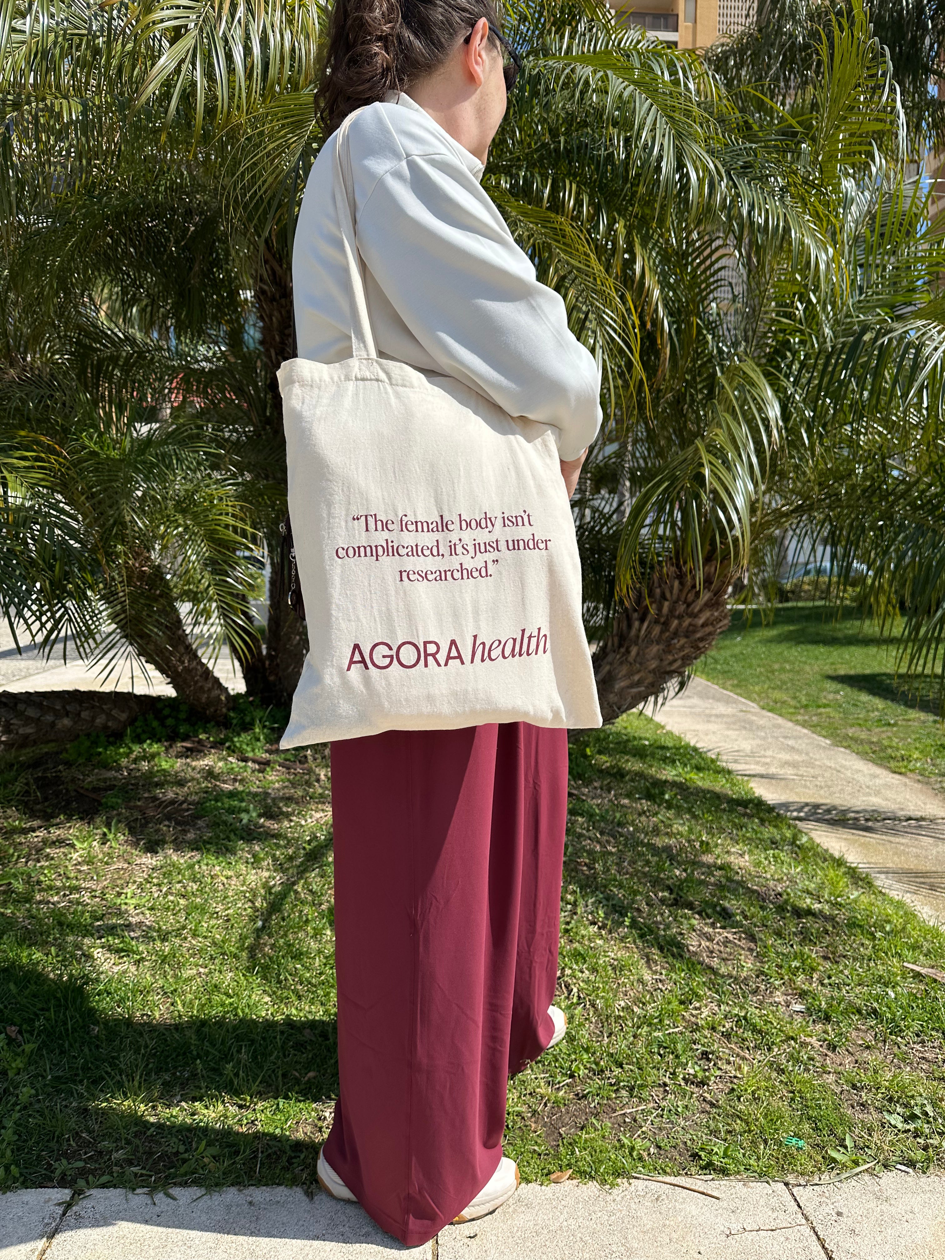 Agora Health Tote Bag