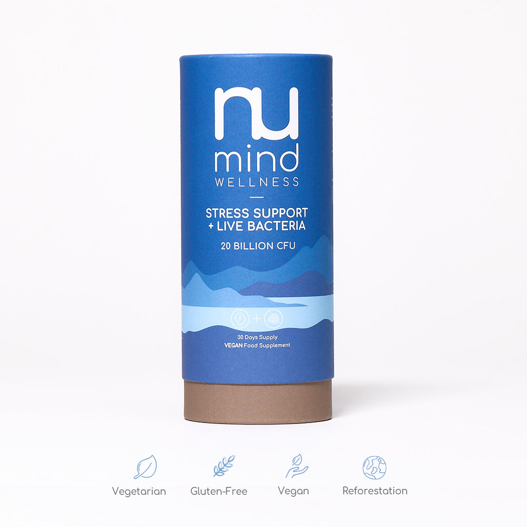 NuMind Wellness, Stress & Mild Anxiety Support + Live Bacteria